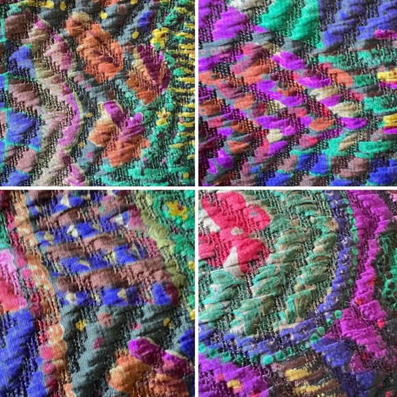 Haute Couture Écaille Paris multicoloured  embellished wool & silk brocade - Picture 11 of 16